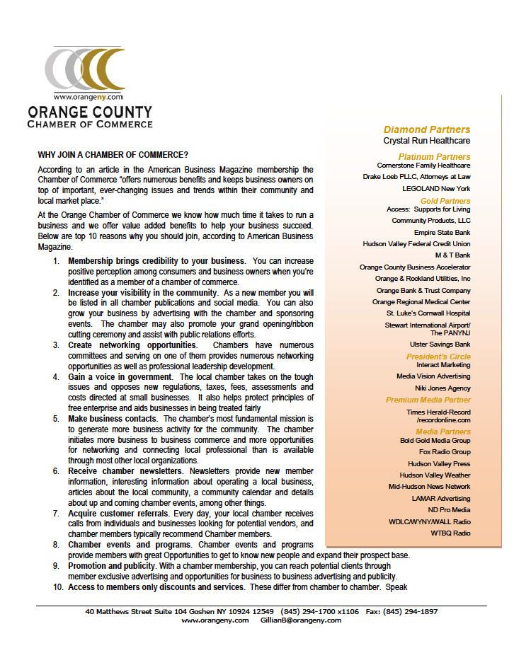 Orange County Chamber of Commerce